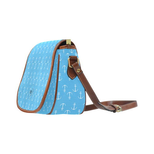 Anchor Petite Saddle Bag Saddle Bag/Small (Model 1649) Full Customization