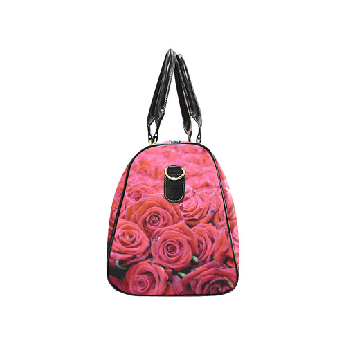 roses New Waterproof Travel Bag/Large (Model 1639)