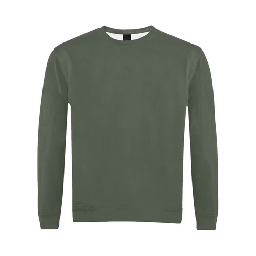 solid green sweatshirt