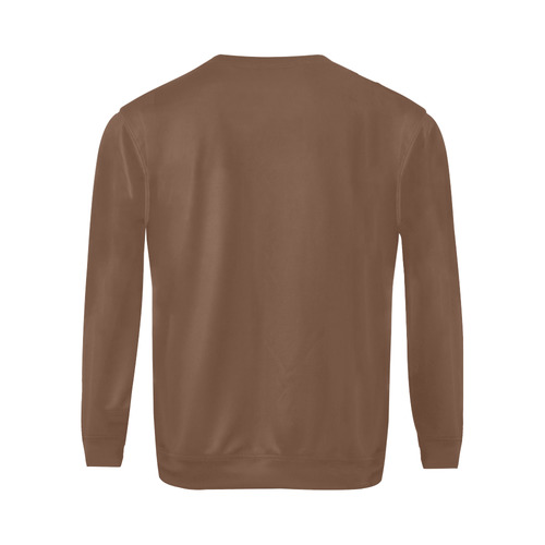 Camo Color Solid Red All Over Print Crewneck Sweatshirt for Men/Large (Model H18)