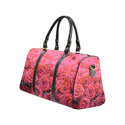 roses New Waterproof Travel Bag/Large (Model 1639)