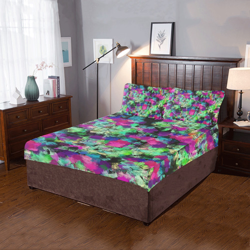 Blended texture 3-Piece Bedding Set