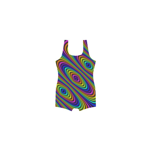 O rainbow Classic One Piece Swimwear (Model S03)