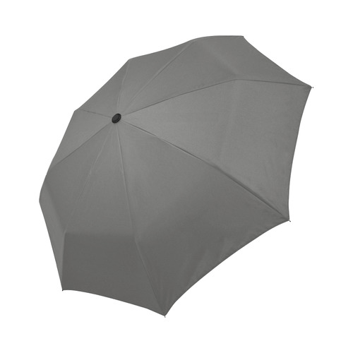 Camo Color Solid Dark Gray Auto-Foldable Umbrella (Model U04)