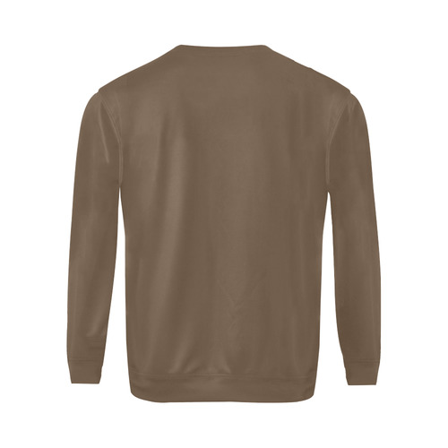 Camo Color Solid Field All Over Print Crewneck Sweatshirt for Men/Large (Model H18)