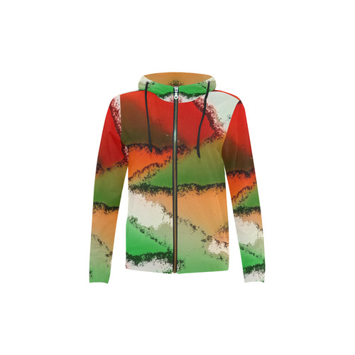 abstract fantasy 29A by FeelGood All Over Print Full Zip Hoodie for Kid (Model H14)