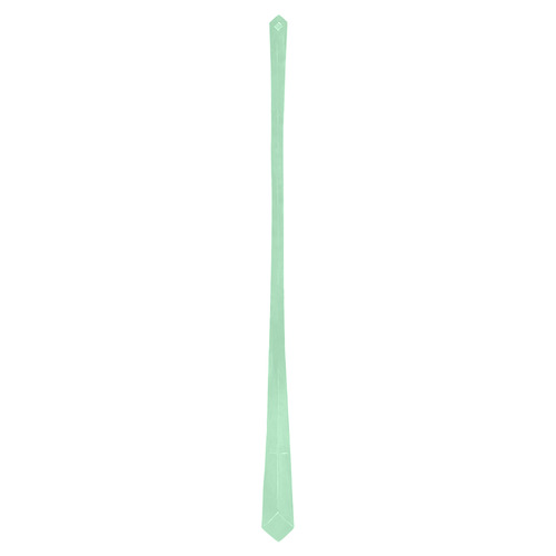 Designer Color Solid Magic Mint Green Classic Necktie (Two Sides)