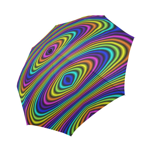 O rainbow Auto-Foldable Umbrella (Model U04)