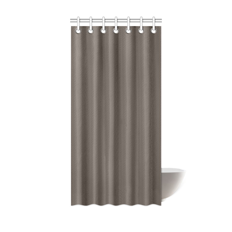 Camo Color Solid Brown Shower Curtain 36 X72 Id D2053069
