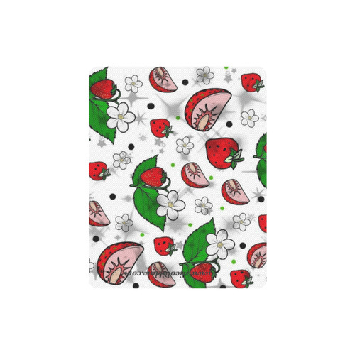 Strawberry Popart by Nico Bielow Rectangle Mousepad