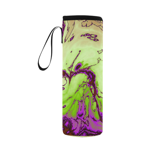 stormy marbled 1 by JamColors Neoprene Water Bottle Pouch/Large