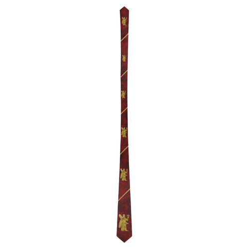 Anunnaki Red Tie Classic Necktie (Two Sides)