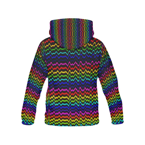 coherence All Over Print Hoodie for Women (USA Size) (Model H13)