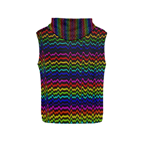coherence All Over Print Sleeveless Hoodie for Women (Model H15)