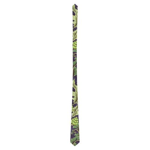 Floral Retro Wallpaper II Classic Necktie (Two Sides)