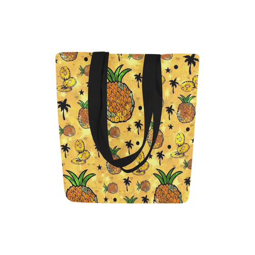 Pineapple by Nico Bielow Canvas Tote Bag (Model 1657)
