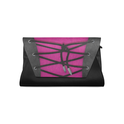 purple corsage Clutch Bag (Model 1630)