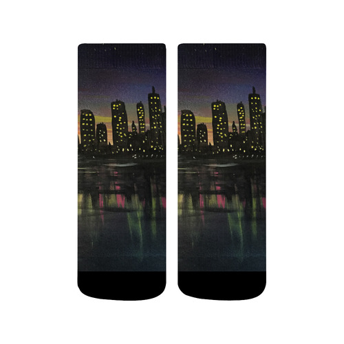 City Lights Quarter Socks