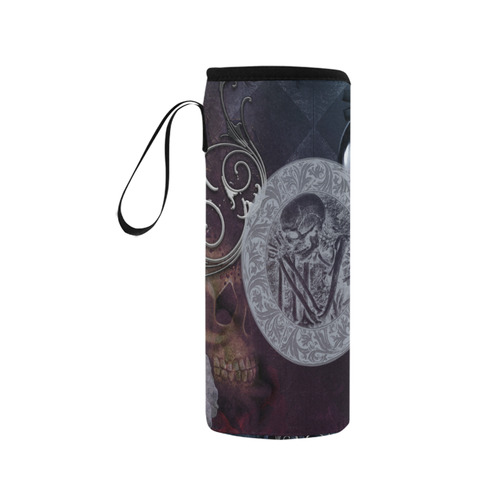 Amazing skeleton Neoprene Water Bottle Pouch/Medium