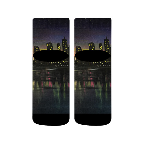 City Lights Quarter Socks