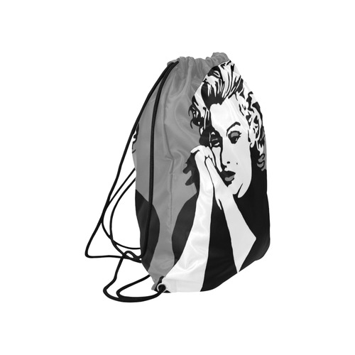 MARILYN Large Drawstring Bag Model 1604 (Twin Sides)  16.5"(W) * 19.3"(H)