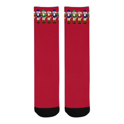 Christmas Nutcracker Toy Soldiers Trouser Socks