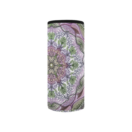 mandala 12 Neoprene Water Bottle Pouch/Small