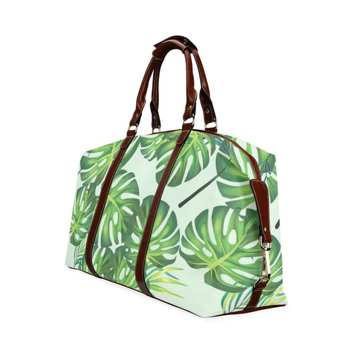 Tropical White Classic Travel Bag (Model 1643) Remake