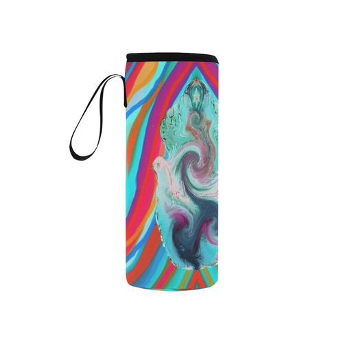 energy 2-hamsa draft Neoprene Water Bottle Pouch/Small