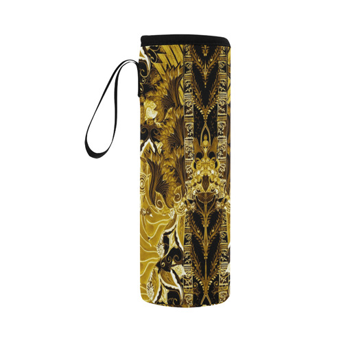 love and prosperity 6 v Neoprene Water Bottle Pouch/Large