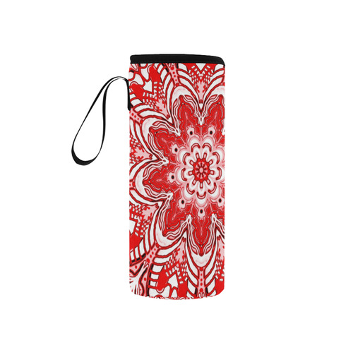 summer mandala 15 Neoprene Water Bottle Pouch/Small