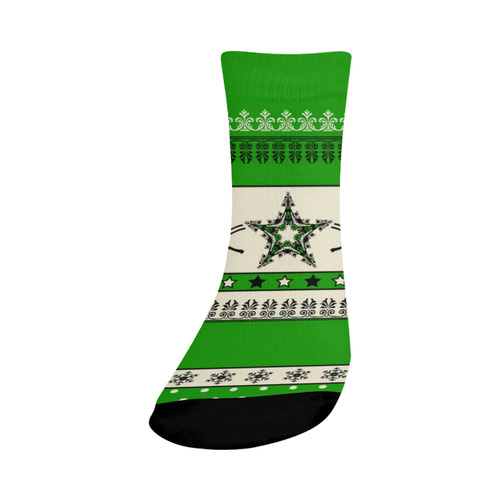 Christmas Ornaments Pattern II Crew Socks