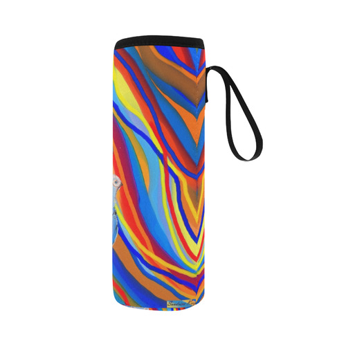 energy 2-hamsa 2 draft Neoprene Water Bottle Pouch/Large