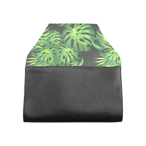 Tropical Black Clutch Bag (Model 1630)