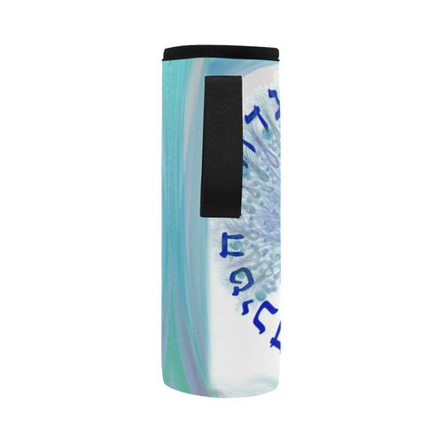 ets haim  alphabet 4 Neoprene Water Bottle Pouch/Large