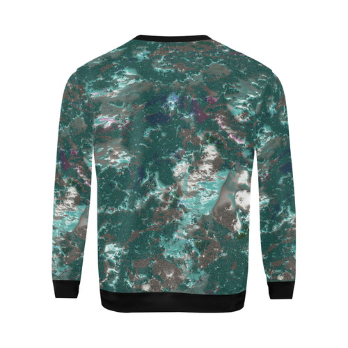 fantasy planet surface 6 by JamColors All Over Print Crewneck Sweatshirt for Men/Large (Model H18)