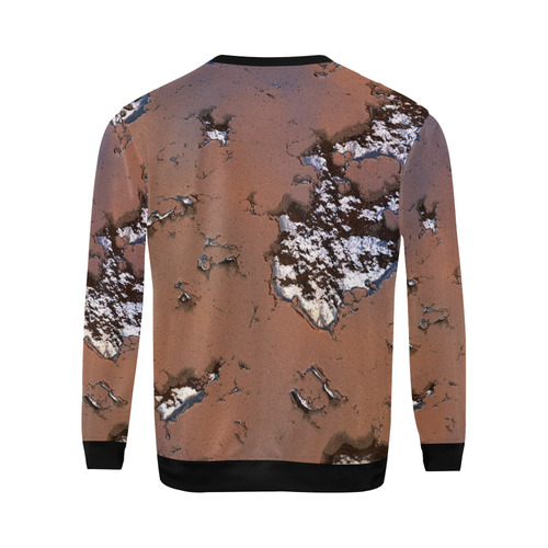 fantasy planet surface 1 by JamColors All Over Print Crewneck Sweatshirt for Men/Large (Model H18)