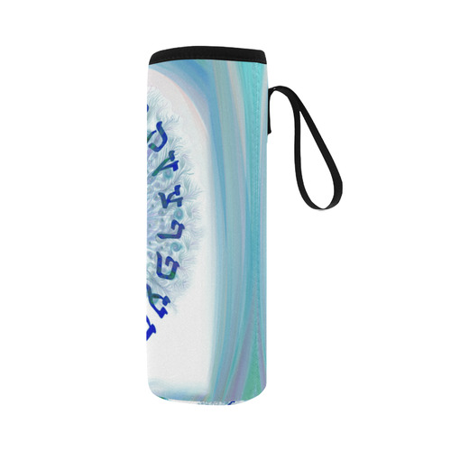 ets haim  alphabet 4 Neoprene Water Bottle Pouch/Large