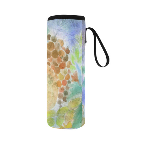 fruits 2 Neoprene Water Bottle Pouch/Large