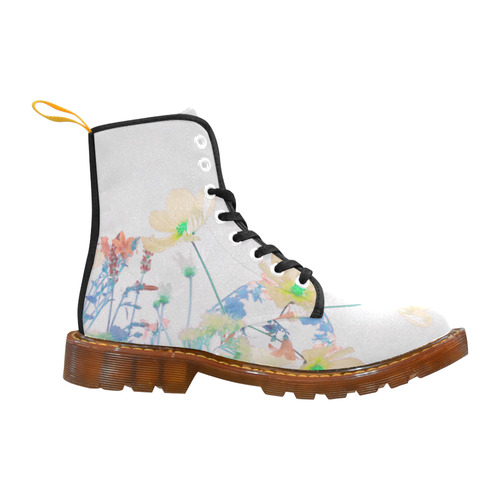 Moon Floral Boots Martin Boots For Women Model 1203H