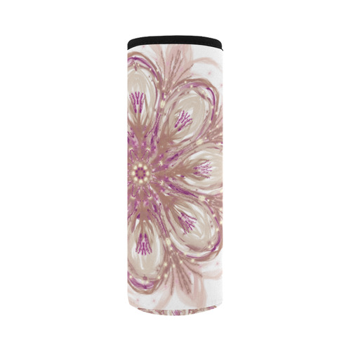 flower 8 Neoprene Water Bottle Pouch/Large