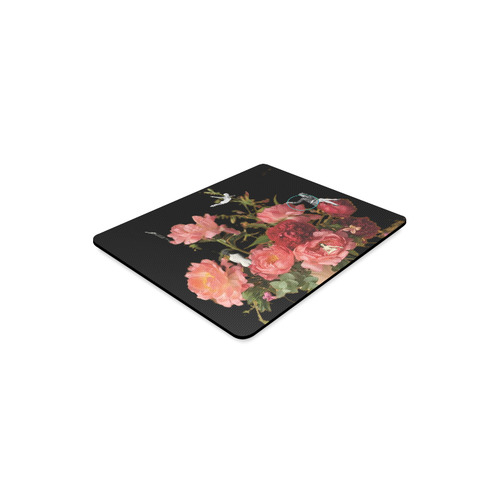 Retro Roses Rectangle Mousepad