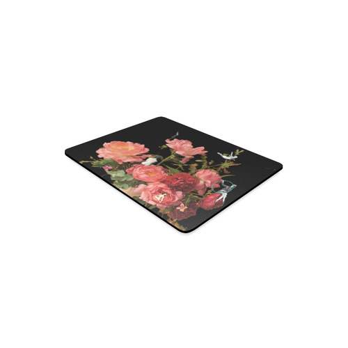 Retro Roses Rectangle Mousepad