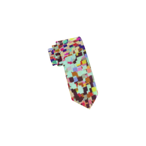 Malevic Pattern by Nico Bielow Classic Necktie (Two Sides)