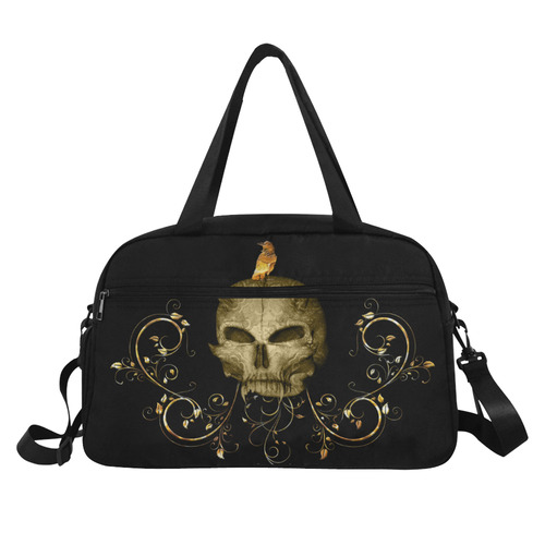 The golden skull Fitness Handbag (Model 1671)
