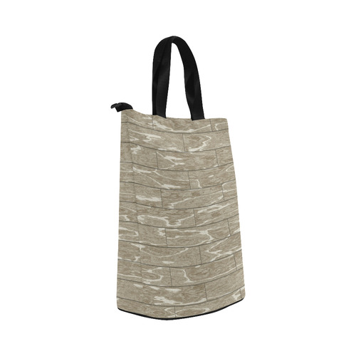 wooden floor 6 Nylon Lunch Tote Bag (Model 1670)