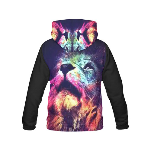 King of the Galaxy Unisex Pull Over Hoodie All Over Print Hoodie for Men (USA Size) (Model H13)