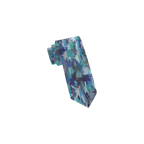 Fallen Leaves Pattern by Nico Bielow Classic Necktie (Two Sides)