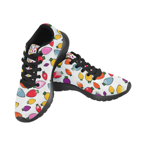 Christmas Bulb Popart by Nico Bielow Men’s Running Shoes (Model 020)