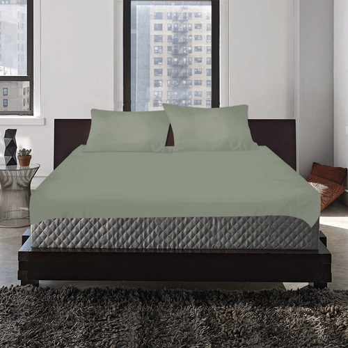 Camouflage Green 3-Piece Bedding Set